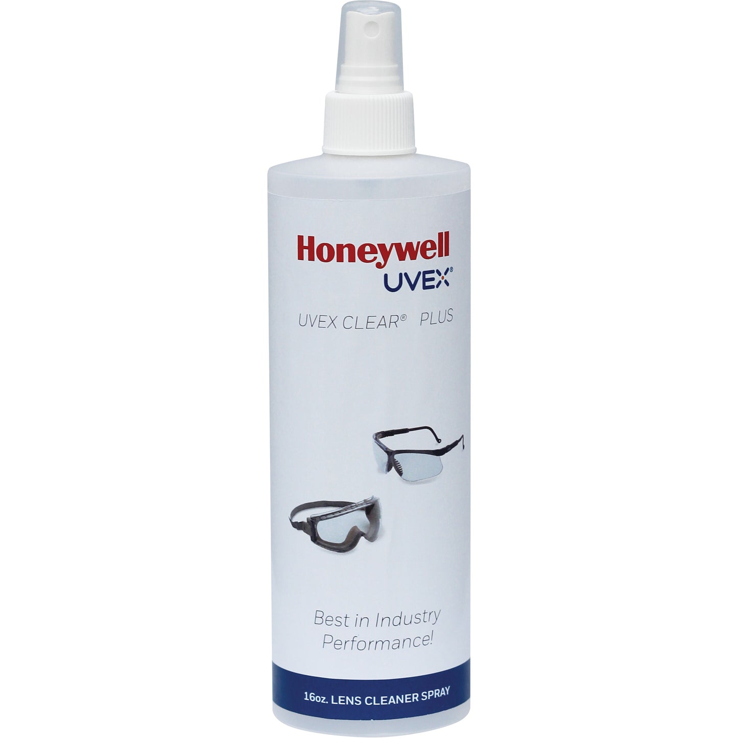Honeywell Uvex® Clear® Plus Lens Cleaner Solution, 473 ml