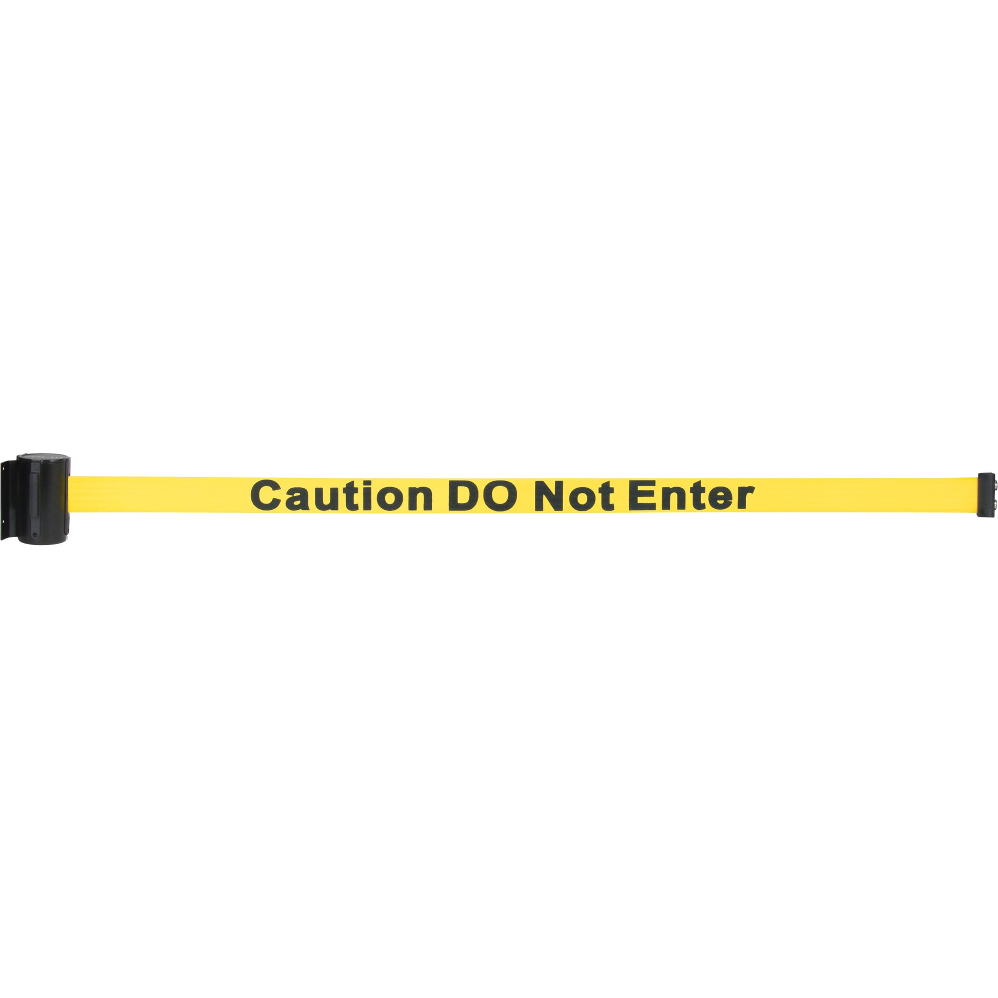 Zenith Safety Products Magnetic Tape Cassette for Build-Your-Own Crowd Control Barrier, Caution Do Not Enter, 7', Yellow Tape
