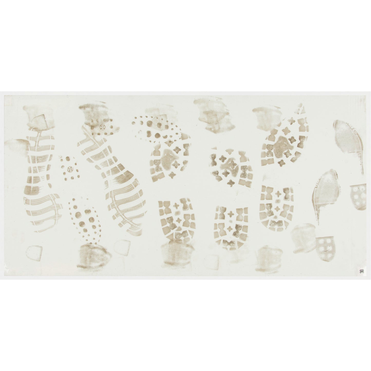 Zenith Safety Products Clean Room Mat & Frame Kit, 1.57 mils Thick, 18" W, 3-3/4' L x White