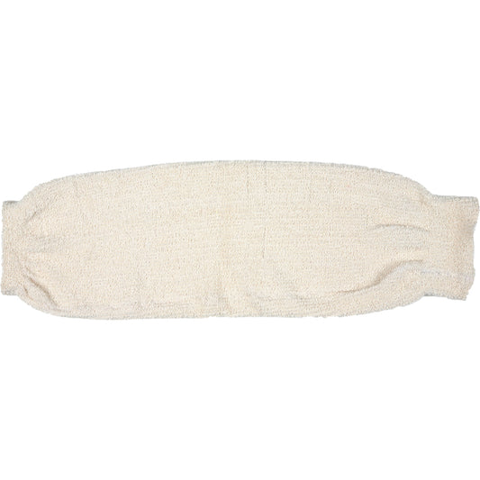 Mcr Safety Terry Cloth Sleeve, 18", Poly-Cotton, Beige