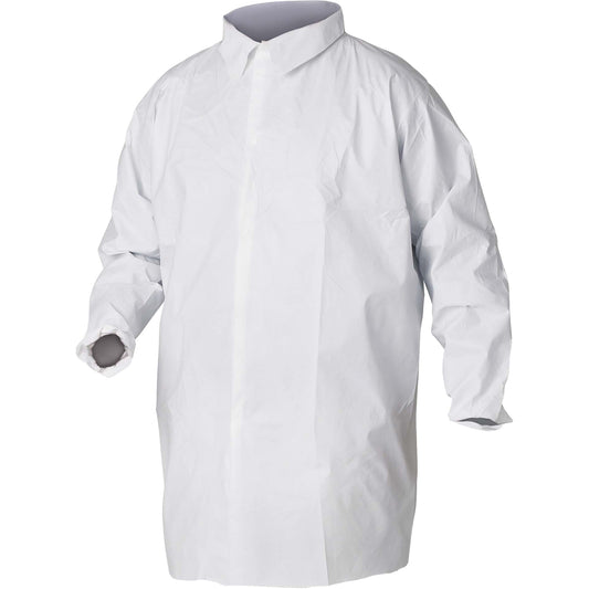 Ansell KleenGuard™ A20 Lab Coats, SMS, White, 4X-Large