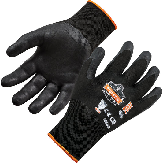 Ergodyne ProFlex® DSX™ Dry Grip Coated Gloves, Medium, Nitrile Coating, 18 Gauge, Nylon/Spandex Shell