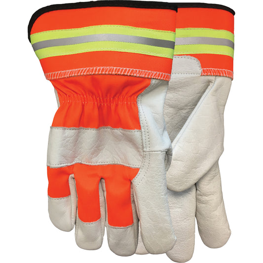 Watson Gloves Flashback Fitters Gloves, Large, Grain Buffalo Palm