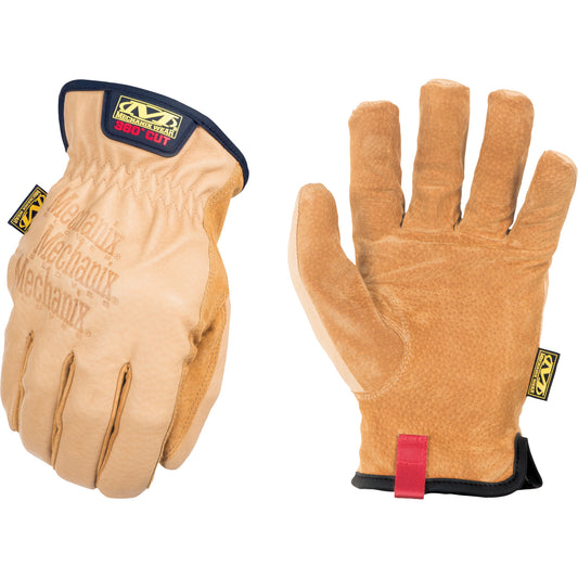 Mechanix Wear Driver F9-360 Cut Resistant Gloves, Size 9, DuraHide™ Shell, ASTM ANSI Level A9/EN 388 Level F
