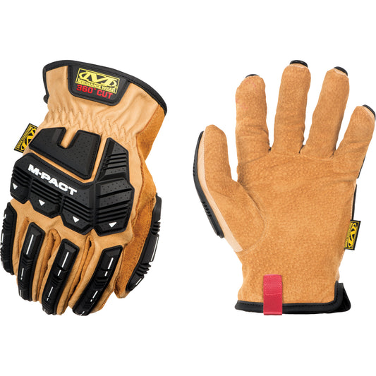 Mechanix Wear M-Pact® Driver F9-360 Impact Gloves, Size 10, DuraHide™ Shell, ASTM ANSI Level A9/EN 388 Level F