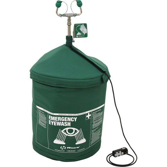 Haws Portable Tempered Emergency Eyewash, Pressurized, 15 gal. Capacity, Meets ANSI Z358.1