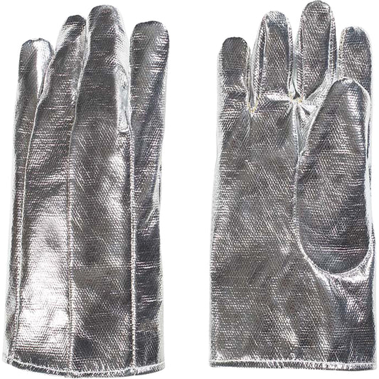 Natpro Heat Resistant Gloves, Aluminized/Kevlar®, One Size