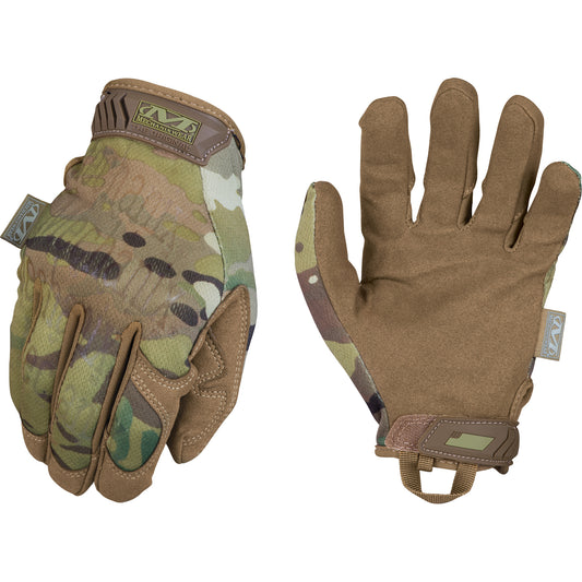 Mechanix Wear The Original® MultiCam Work Gloves, Synthetic Palm, Size 12
