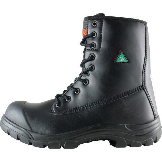 JB Goodhue Storm Work Boots, Leather, Steel Toe, Size 11, Impermeable