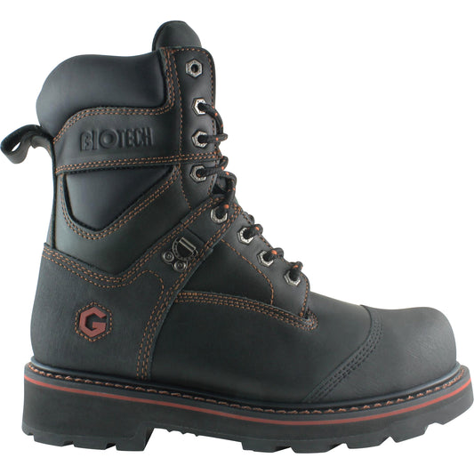 JB Goodhue Bionic2 Work Boots, Leather, Steel Toe, Size 9-1/2