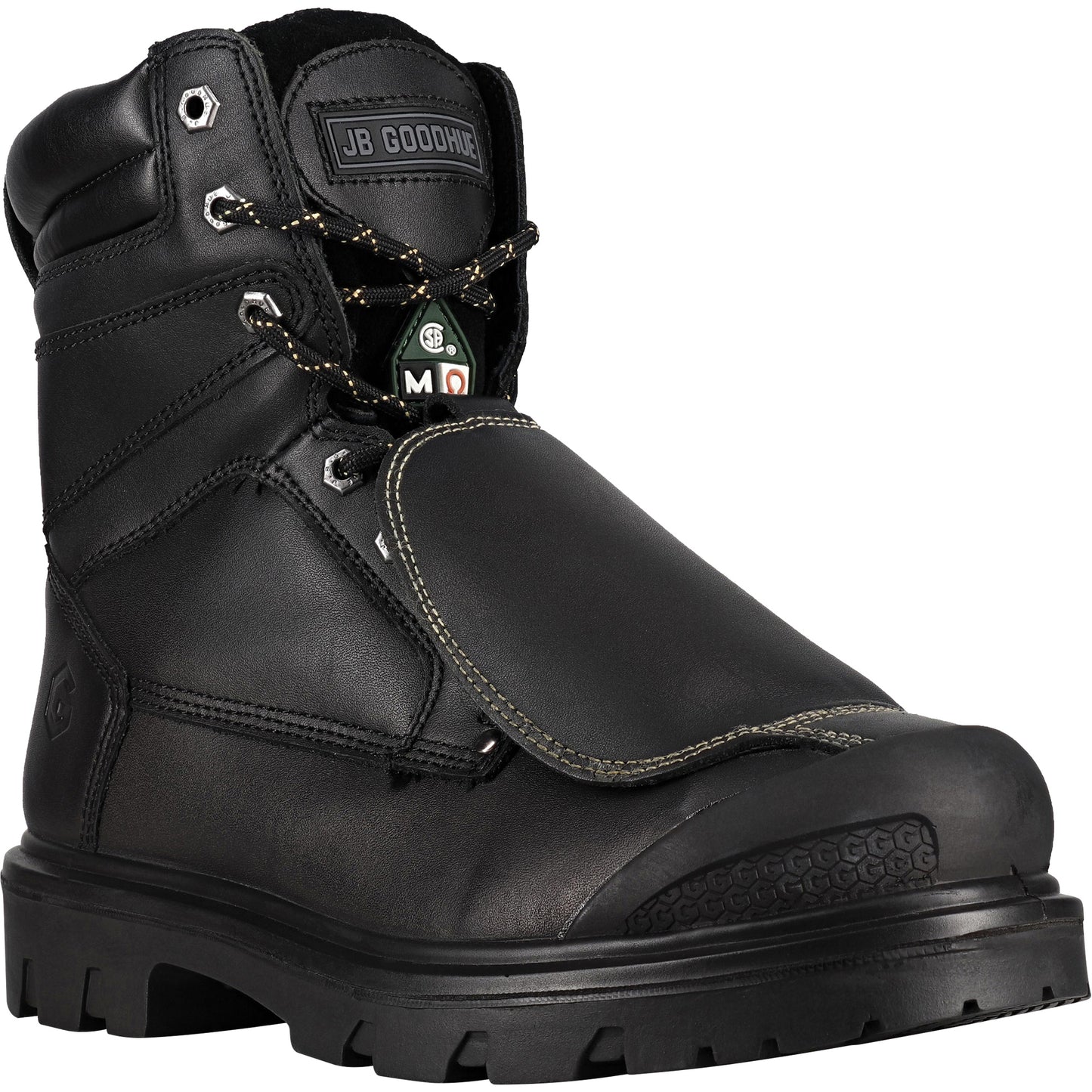 JB Goodhue Ricochet2 Work Boots, Leather, Steel Toe, Size 13