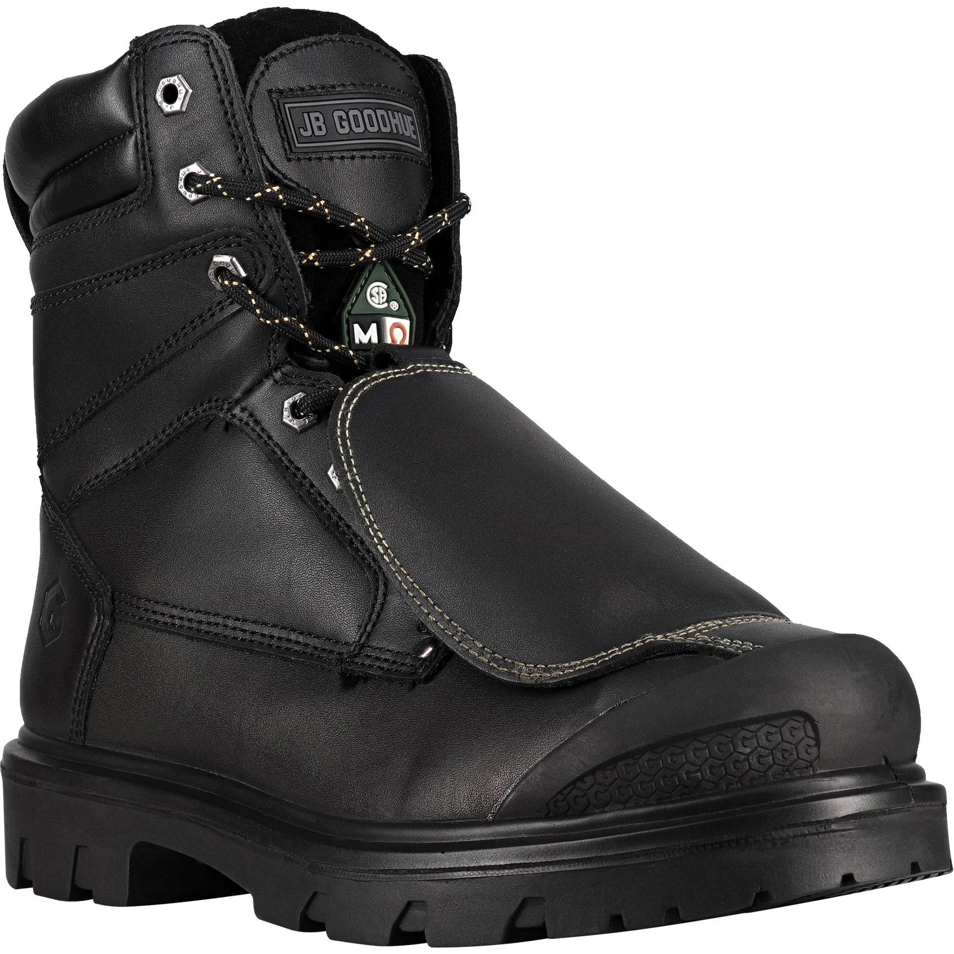 JB Goodhue Ricochet2 Work Boots, Leather, Steel Toe, Size 13