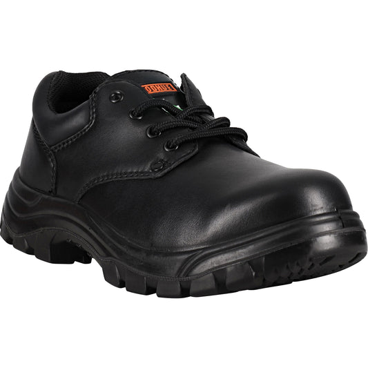 JB Goodhue Warrior Work Shoes, Size 10, Steel Toe, Puncture Resistant Sole, Leather