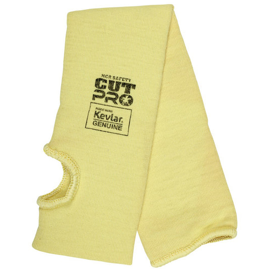 Mcr Safety Safety Cut Pro™ Cut Resistant Sleeve, Kevlar®, 18", ASTM ANSI Level A3, Yellow