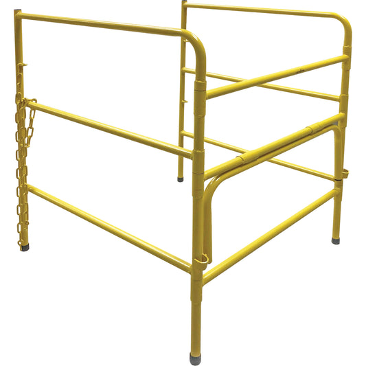 Zenith Safety Products Manhole Guard Rail, Steel