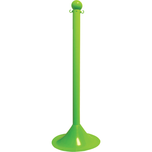 Mr. Chain Light-Duty Stanchion, 41" High, Green