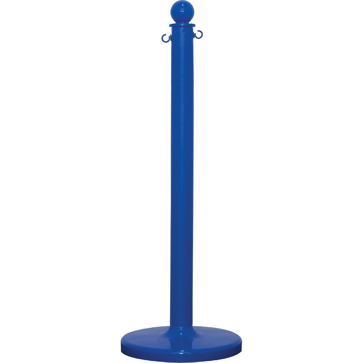 Mr. Chain Medium-Duty Stanchion, 40" High, Blue