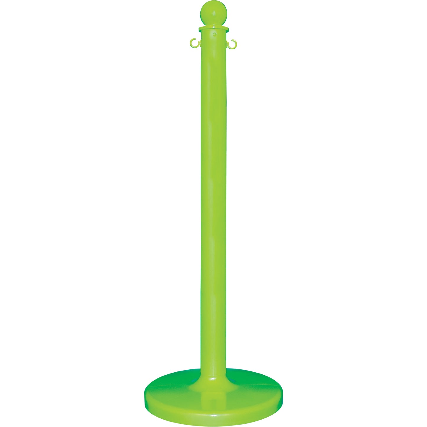 Mr. Chain Medium-Duty Stanchion, 40" High, Green