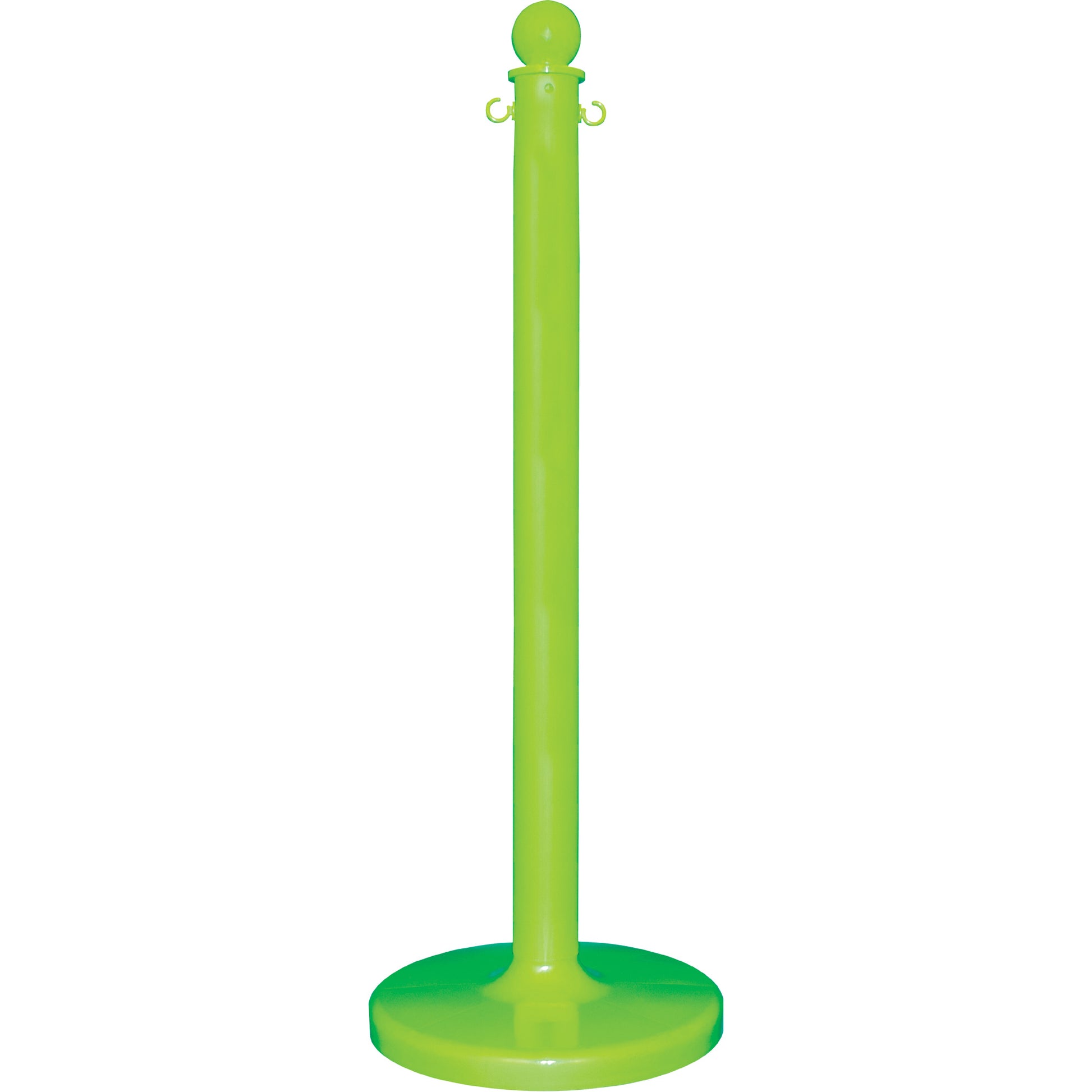 Mr. Chain Medium-Duty Stanchion, 40" High, Green