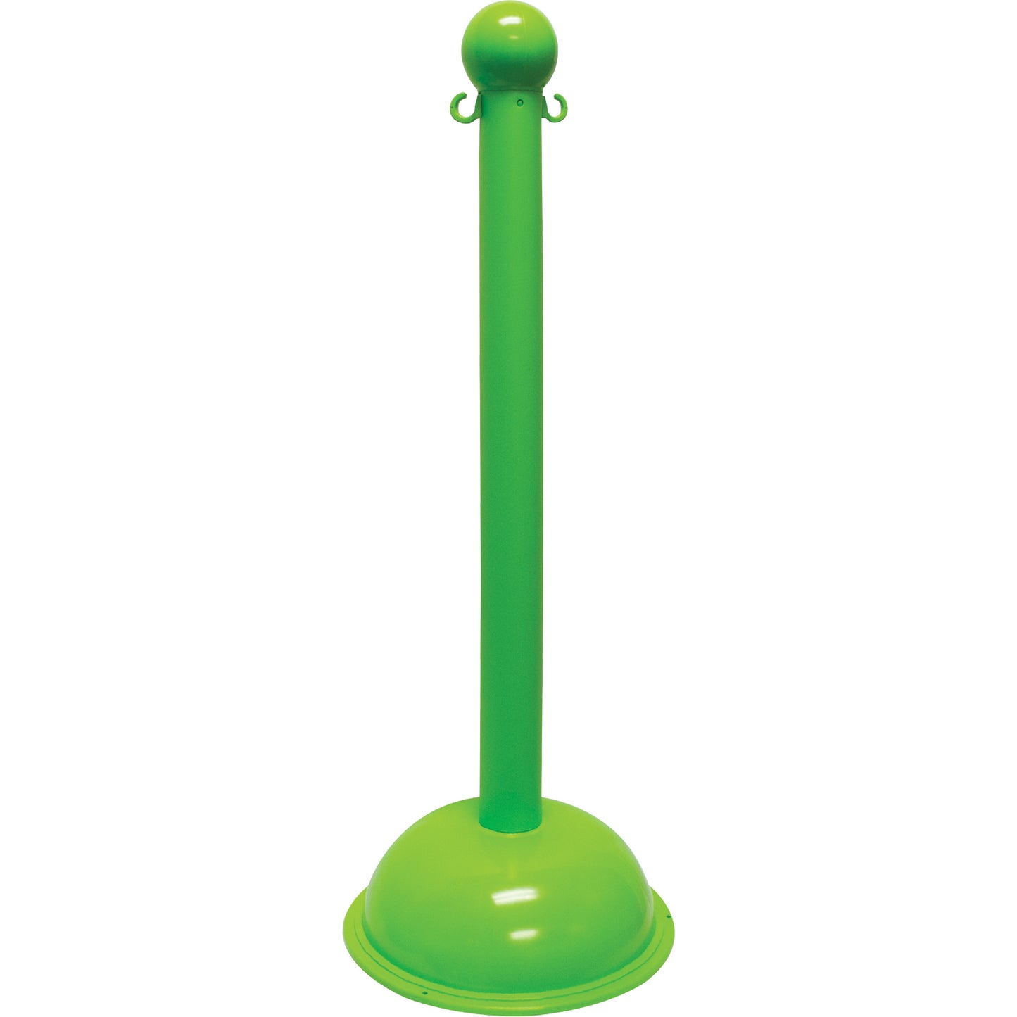 Mr. Chain Heavy-Duty Stanchion, 40" High, Green