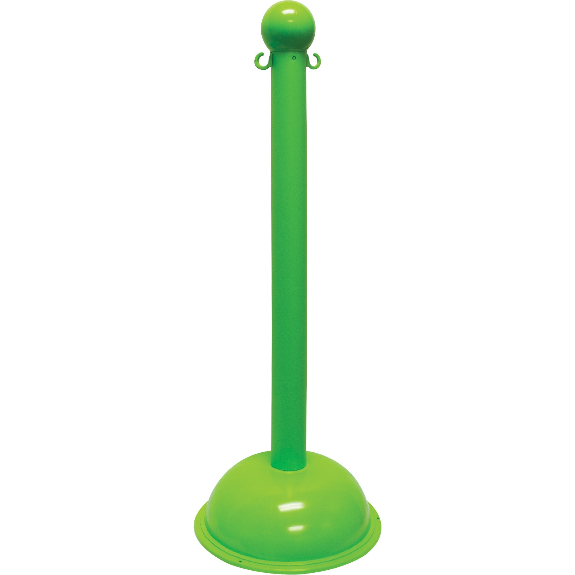 Mr. Chain Heavy-Duty Stanchion, 40" High, Green