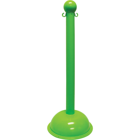 Mr. Chain Heavy-Duty Stanchion, 40" High, Green