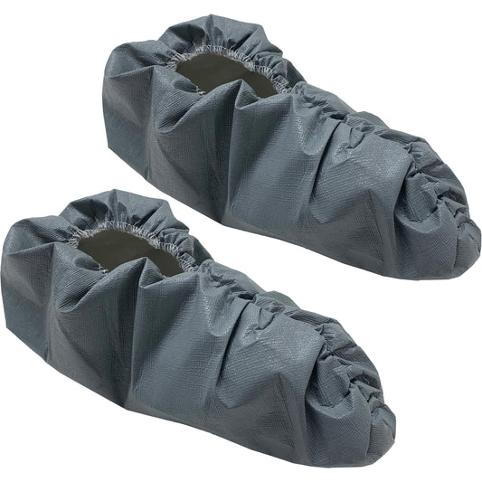 Ansell KleenGuard™ A40 Skid-Resistant Shoe Covers, 2X-Large/X-Large, SMS, Grey