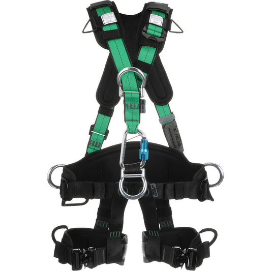 MSA Gravity® Full Body Suspension Harness, CSA Certified, Class ADELP, Large, 400 lbs. Cap.