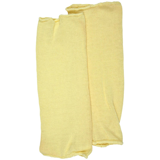 Mcr Safety Cut Pro® Single Ply Cut Resistant Sleeve, Kevlar®, 10", ASTM ANSI Level A2, Yellow