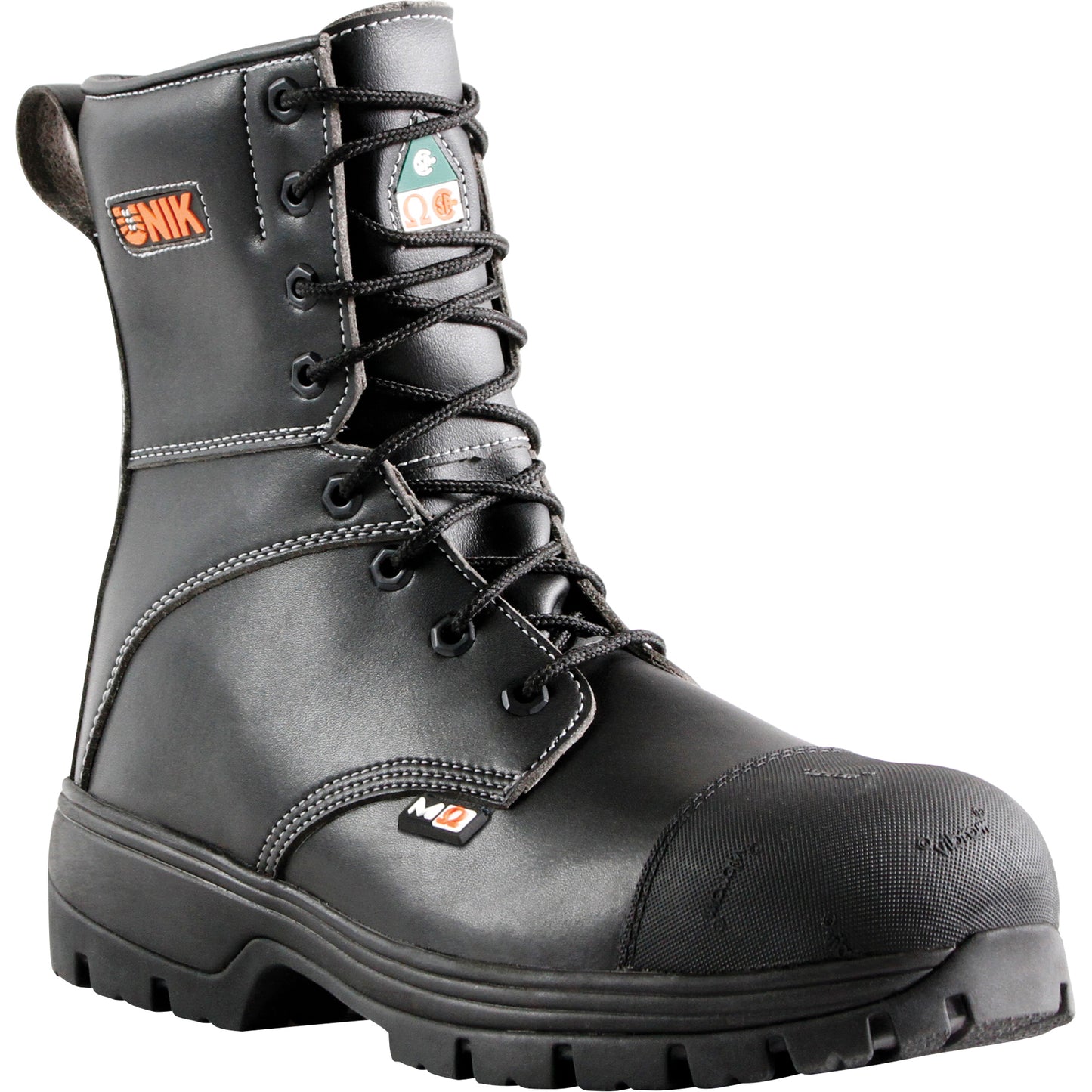 Unik Industrial Work Boots with Internal Metatarsal Guards, Fabric, Size 5