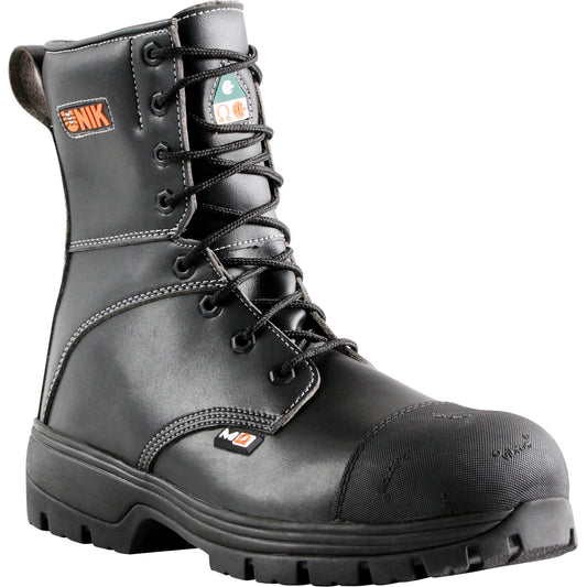Unik Industrial Work Boots with Internal Metatarsal Guards, Fabric, Size 5