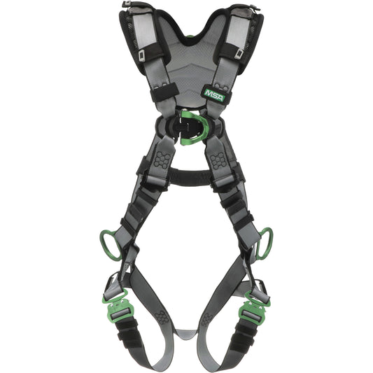 MSA V-Fit™ Full Body Harness, CSA Certified, Class ADLP, Large/Medium, 400 lbs. Cap.