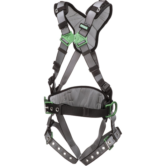 MSA V-Fit™ Construction Full Body Harness, CSA Certified, Class AP, 2X-Large, 400 lbs. Cap.