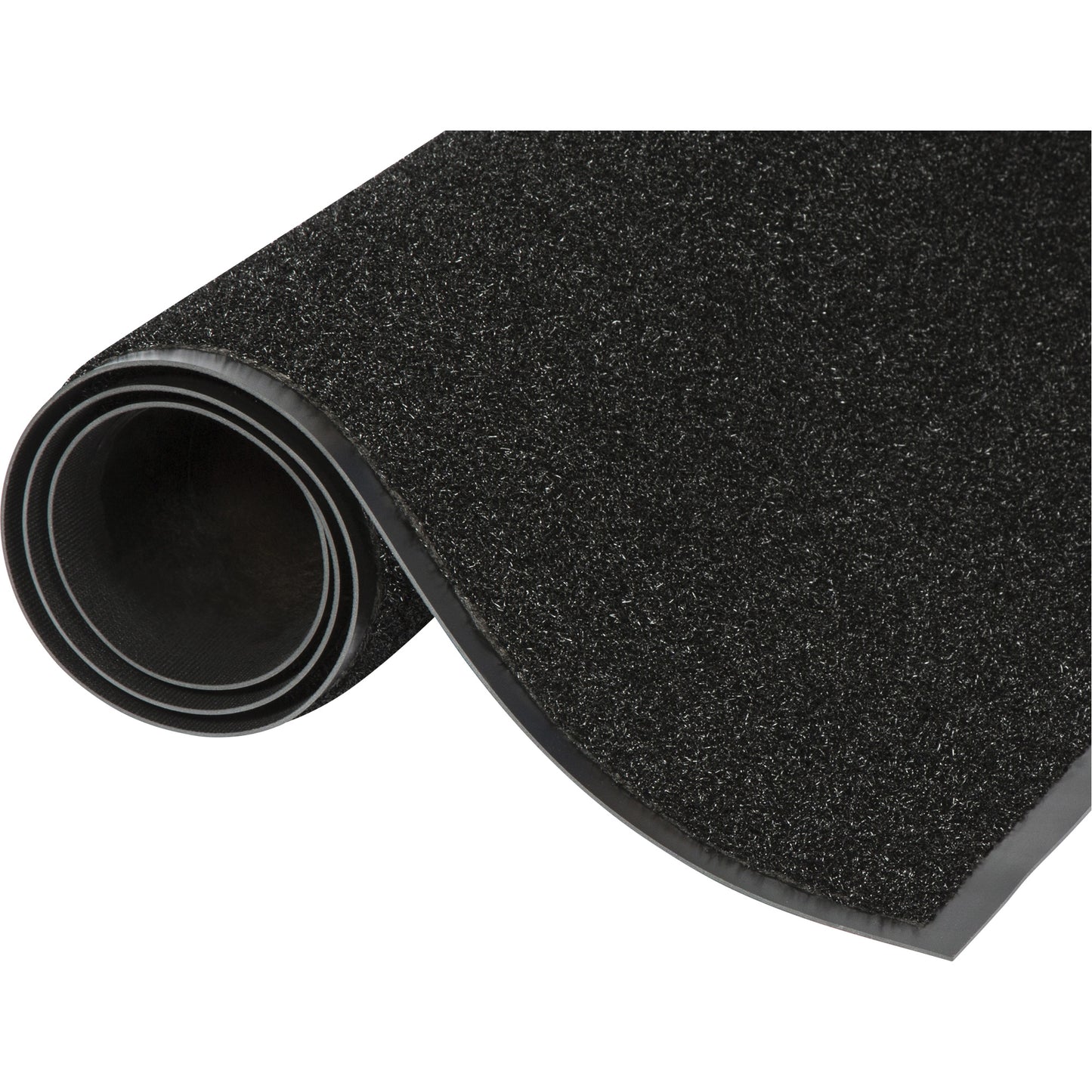 Mat Tech Jasper Entrance Mats, Wiper/Scraper, 3' x 10' x 5/16", Black