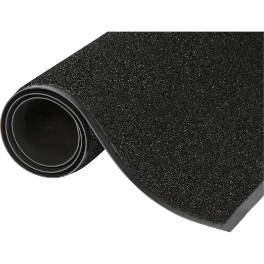 Mat Tech Jasper Entrance Mats, Wiper/Scraper, 3' x 10' x 5/16", Black