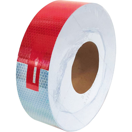 Zenith Safety Products Conspicuity Tape, 2" W x 150' L, Red & White