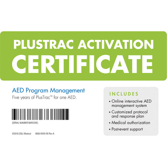 Zoll PlusTrac™ AED Program Management System, Powerheart G5®/Zoll AED Plus®/Zoll AED 3™ For, Non-Medical