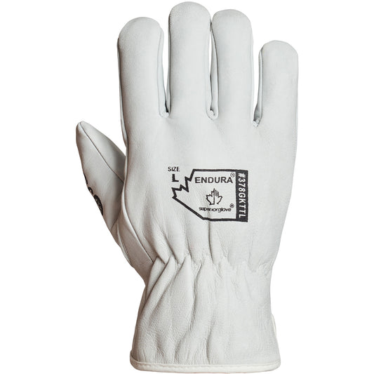 Superior Glove Works Ltd. Endura® Winter-Lined Driver Gloves, Large, Grain Goatskin Palm, Thinsulate™ Inner Lining