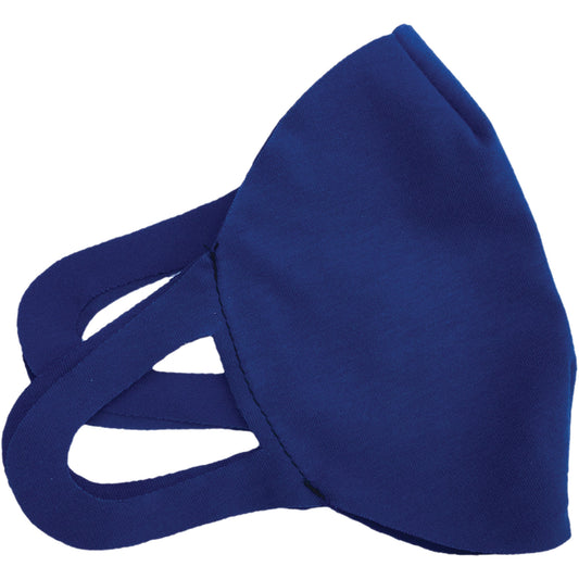 Impacto 3-Ply Reusable Face Mask, Polyester, Royal Blue