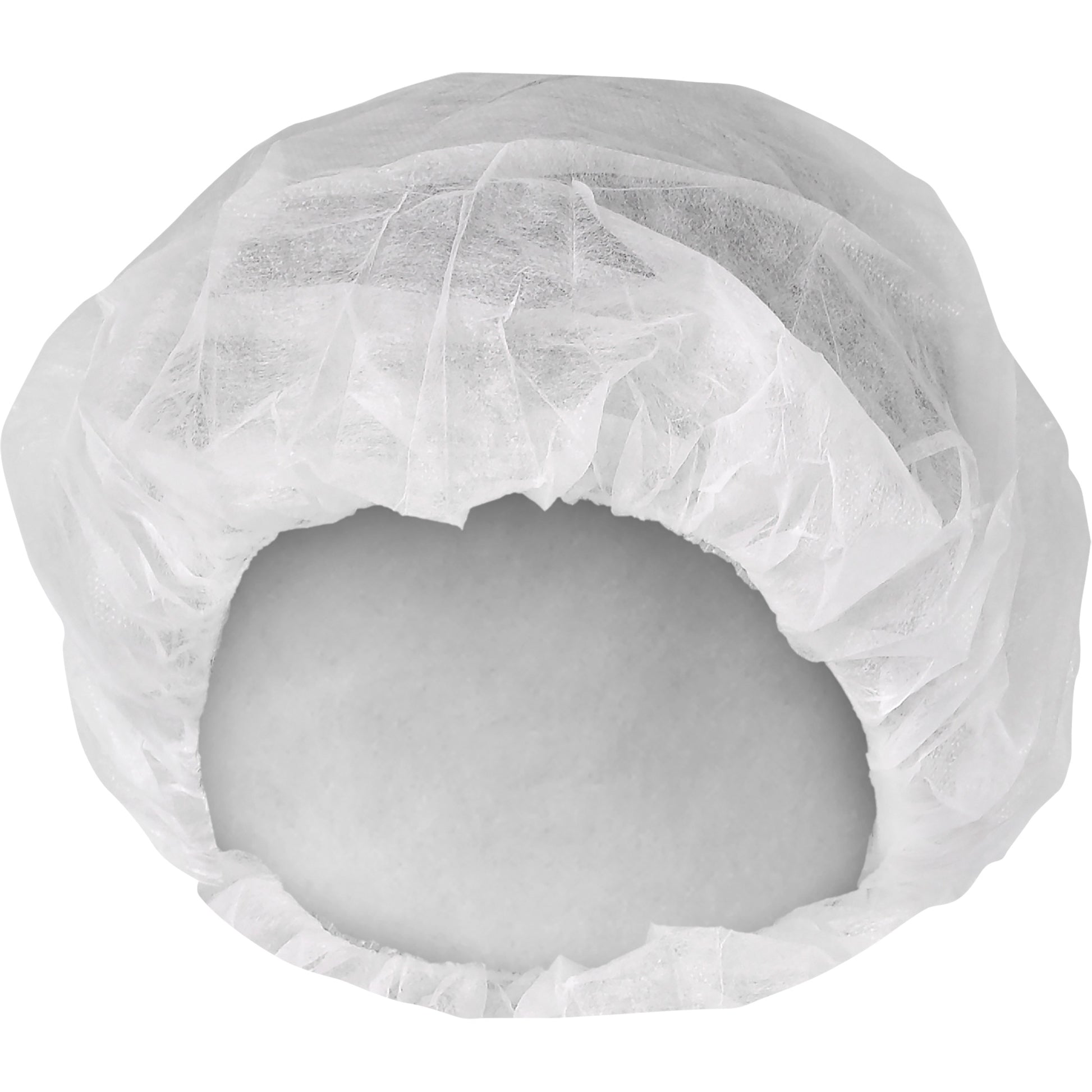 Ansell KleenGuard™ A10 Light-Duty Bouffant Caps, SMMMS, 21", White