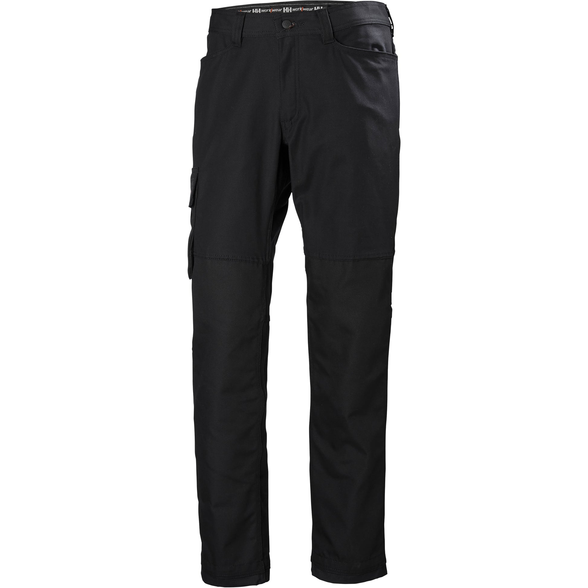 Helly Hansen Oxford Service Pants, Poly-Cotton, Black, Size 32, 32 Inseam