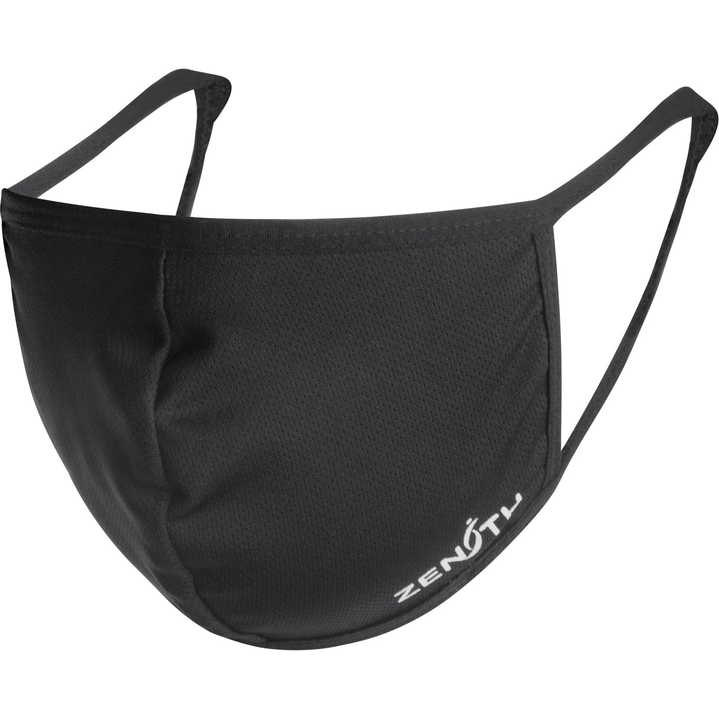 Zenith Safety Products 2-Ply Reusable Face Masks, Polyester, Black