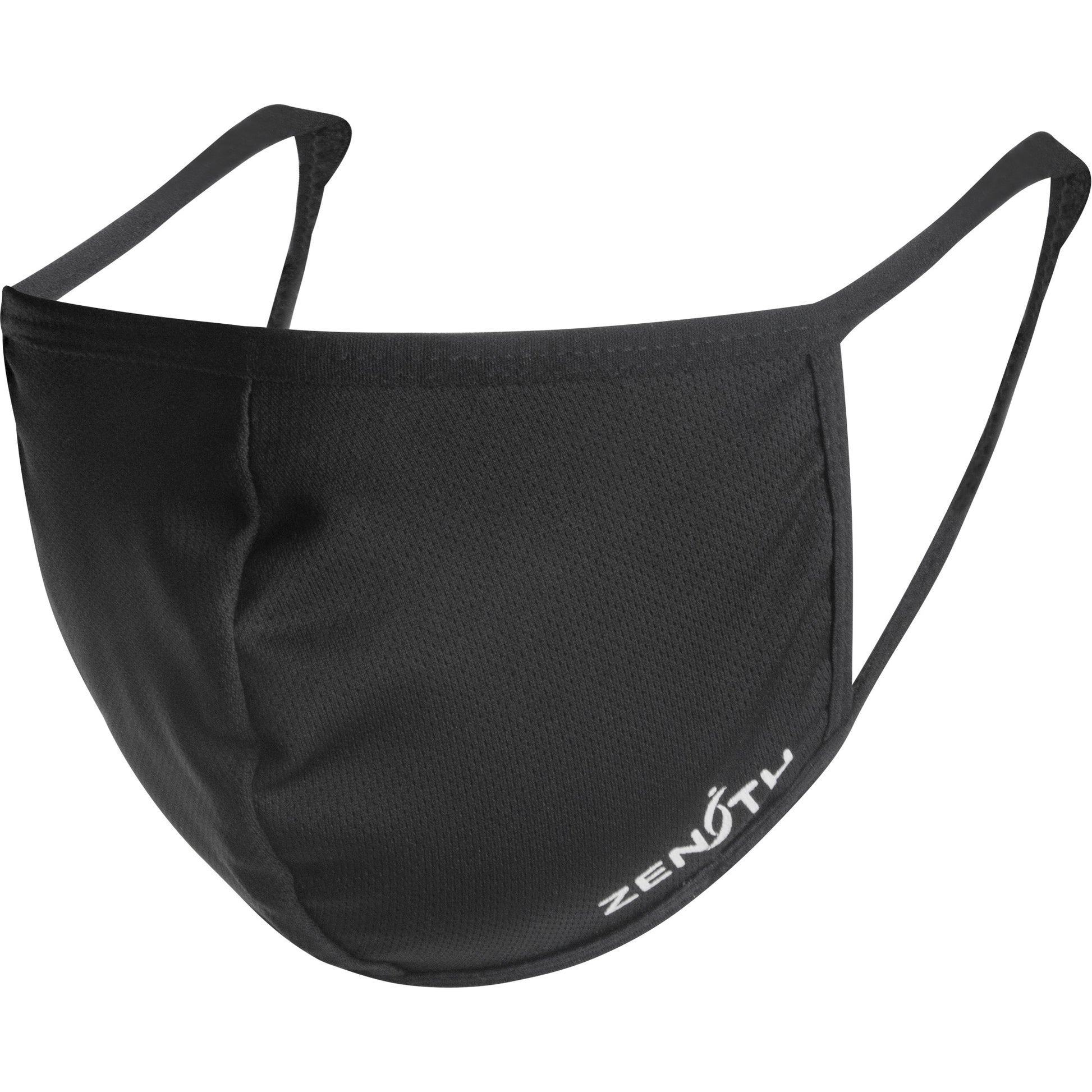 Zenith Safety Products 2-Ply Reusable Face Masks, Polyester, Black