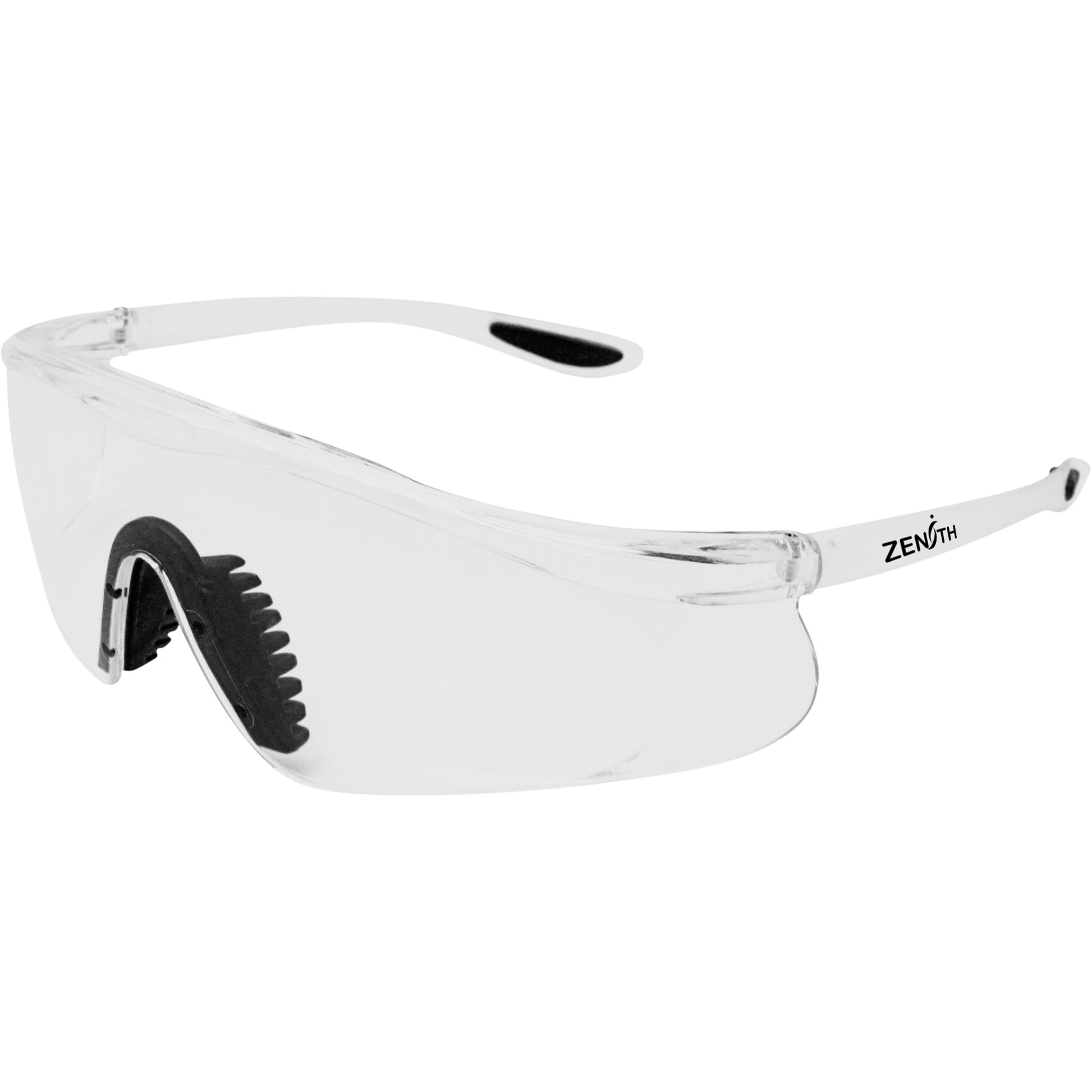 Zenith Safety Products Z3200 Series Safety Glasses, Clear Lens, Anti-Scratch, ANSI Z87+/Meets/Exceeds CSA Z94.3