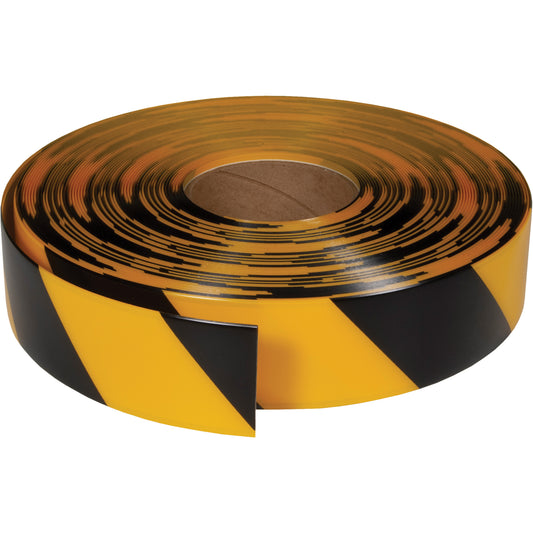 Incom Top Tape & Label ArmorStripe® Ultra Durable Floor Tape, 2" x 100', PVC, Black and Yellow