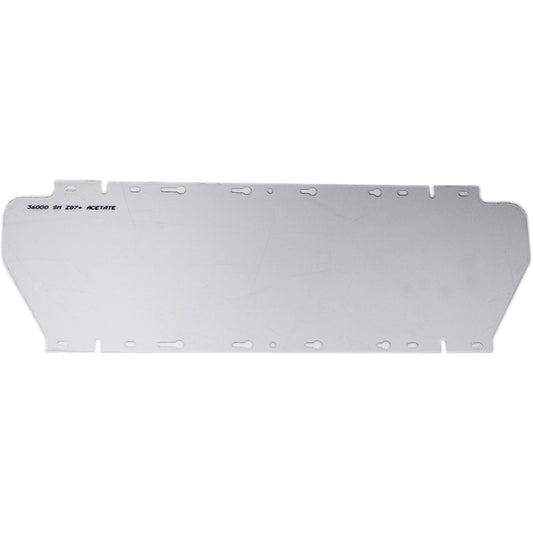 Sellstrom Replacement 380 Series Visor Window, Acetate, Clear Tint