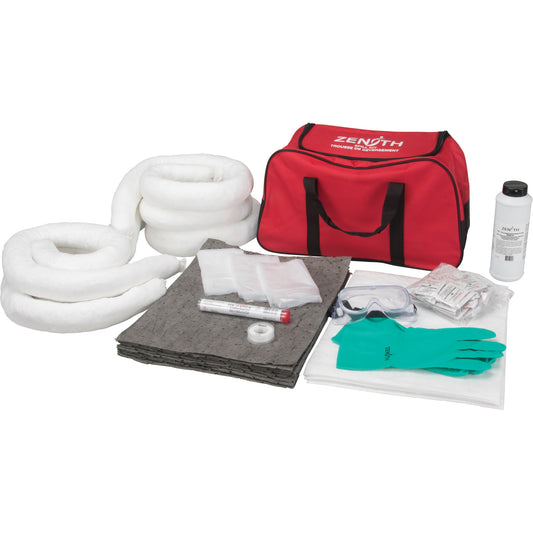 Zenith Safety Products Spill Kit, Universal, Bag, 10 US gal. Absorbancy