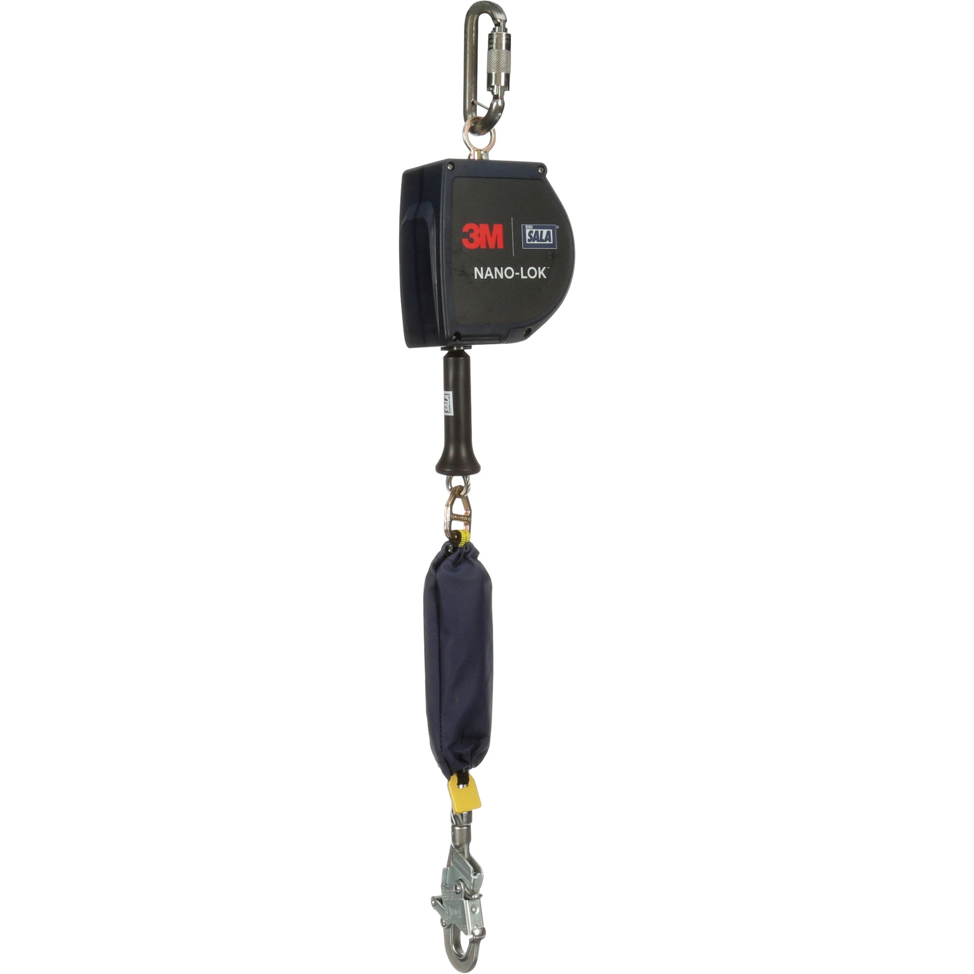 3M DBI Sala Fall Protection Nano-Lok™ Extended Length Self Retracting Lifeline, 15', Stainless Steel, Swivel