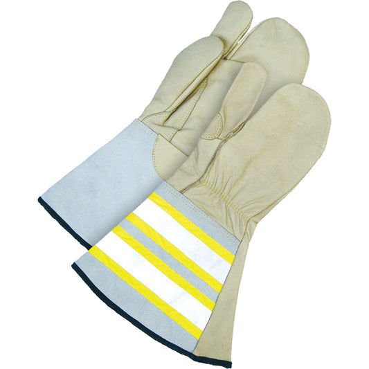 Bob Dale Gloves Classic Lined Utility Grain Leather Mitts, Size Small, Mitt