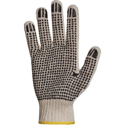 Superior Glove Works Ltd. Sure Grip® PVC-Dotted Economy Knit Gloves, Poly/Cotton, Single Sided, 7 Gauge, 2X-Small